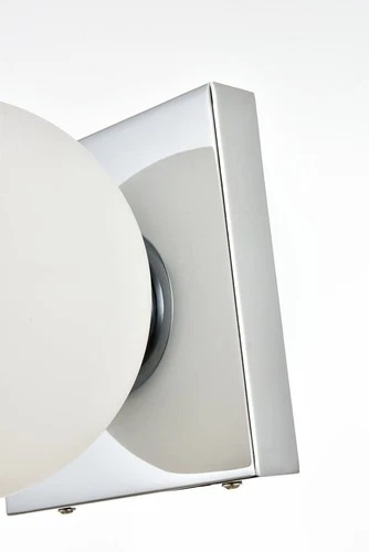 Elegant Lighting LD7303W6 Jaylin 6" Tall Bathroom Sconce - White - Picture 10 of 12