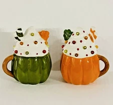 New Ceramic Light Up Fall Latte Set