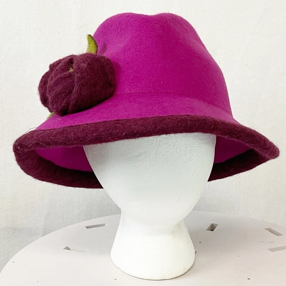 Cloche Purple Vintage Hats for Women for sale | eBay display picture 2
