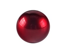 200grams Aluminum Candy Red Shift Knob Sphere - Weighted 5/6 Speed