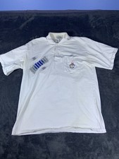 Vintage Hugo Boss Sport Golfing Club White Polo Shirt Men  s Size Medium