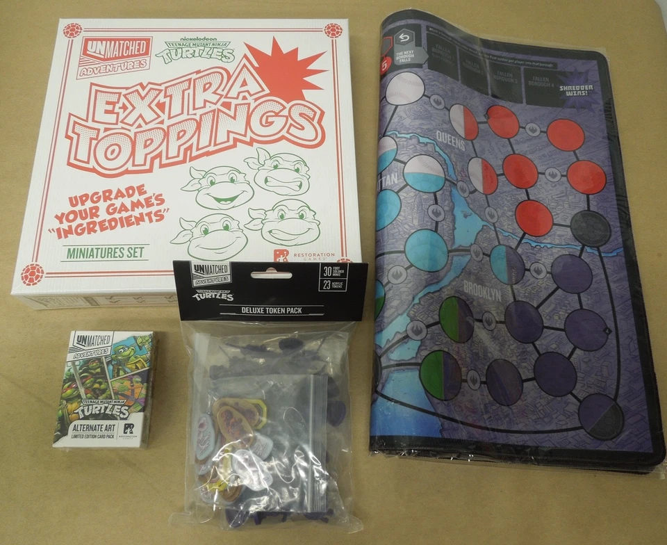 Unmatched Adventures Teenage Mutant Ninja Turtles Kickstarter Bundle In-Stock! - Image 3 of 3