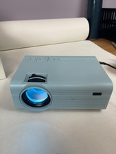 Hearth  Hand Magnolia 1280x720 Portable Projector Light Blue HDMI USB Tested