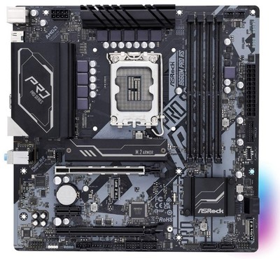 ASRock B660M PRO RS LGA1700 DDR4 Micro ATX Intel B660 Motherboard Gebraucht