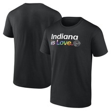 Men's  Black Indiana Fever City Pride T-Shirt