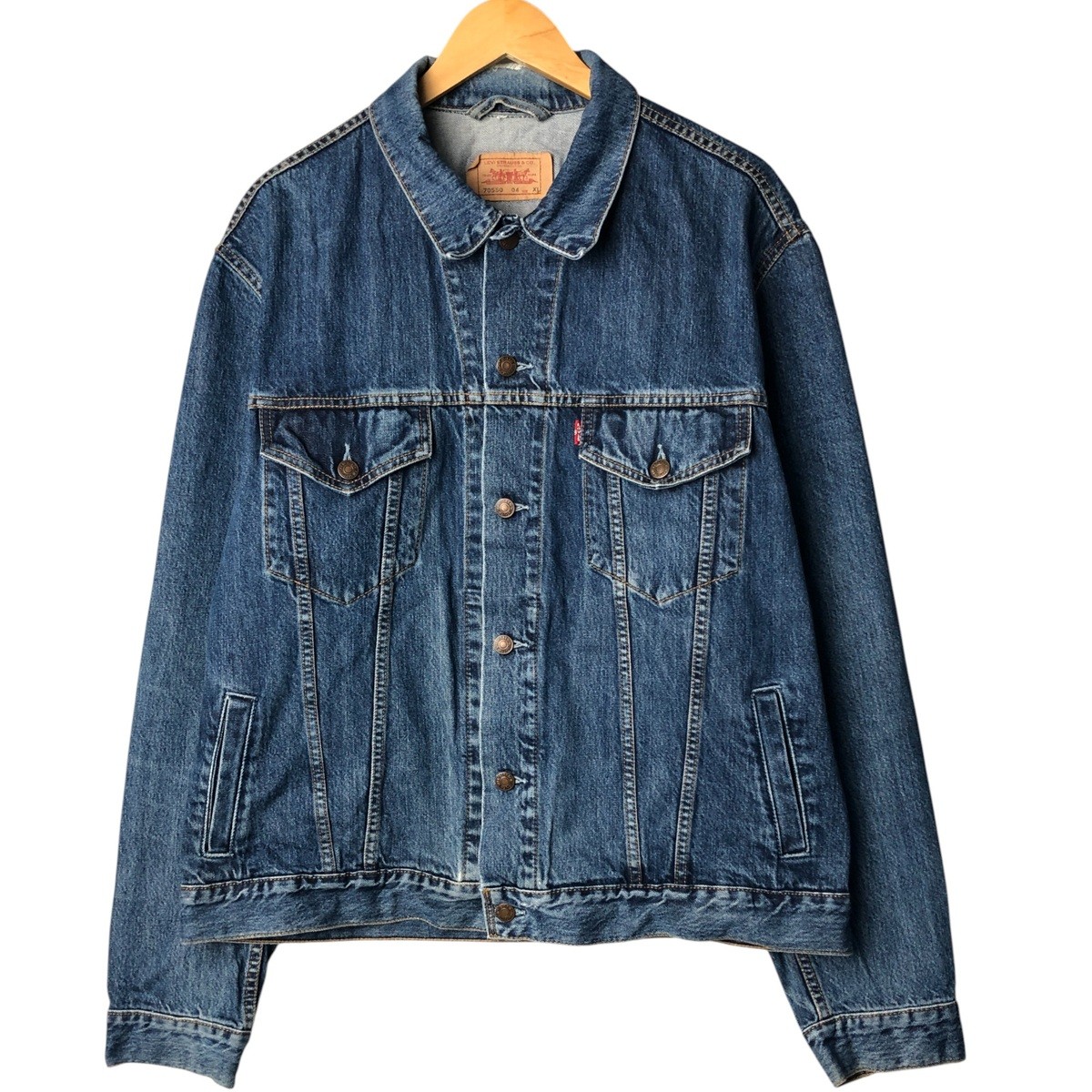 Vintage 2000'S Levi's 70550-0414 Euro Model Denim Jacket