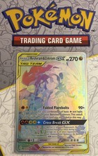 Pokemon Sole e Luna 2019 Eclissi Cosmica Reshiram Zekrom Tag Team GX #259/236 