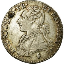 [#12286] Coin, France, Louis XVI, 1/10 Écu, 12 Sols, 1/10 ECU, 1778, Paris, AU