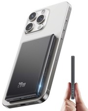 Power Bank Magnetico 5000mAh 20W Wireless MagSafe iPhone Samsung Xiaomi Huawei