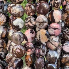 Brown Australian Outback Jasper Beads - 14mm Smooth Coin Shapes