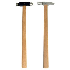 2pc Mini Hammers Set Swiss Watchmakers & Ball Pein Jewellery Making Craft Hobby