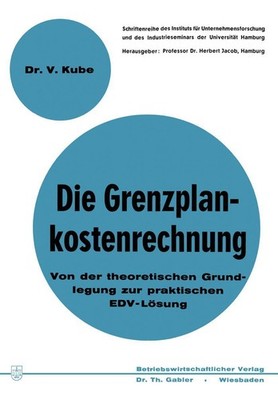 Die Grenzplankostenrechnung Volker Kube
