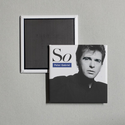 Peter Gabriel - So (25th Anniversary Deluxe Edi Album Cover Locker Fridge Magnet