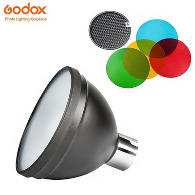US Godox AD-S2 Standard Reflector Hood AD-S11 Color Filter for AD200 AD200Pro II