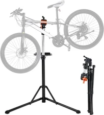 Bike Repair Stand, 66 lbs Heavy-duty Aluminum Bicycle Repair Stand, Adjustable H