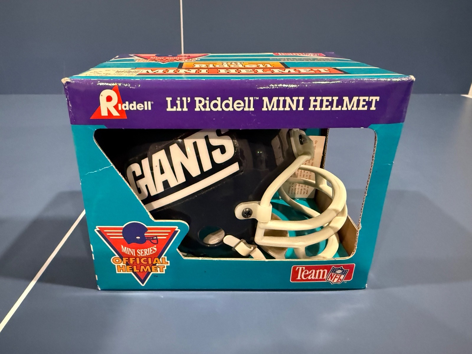 New York Giants 1994 Lil' Riddell Mini Football Helmet