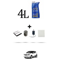 Hoffcar Set Service 4 Filter Und 4L ÖL FüR Dr 4 1.6 CNG 84Kw Von