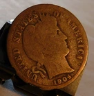 1905 P  Barber Dime 90% Silver