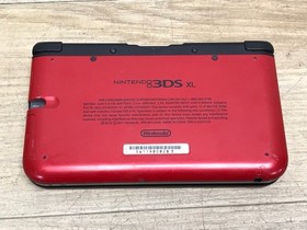 Nintendo 3DS XL Handheld System Red Handheld Video Game System