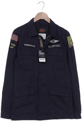 Schott NYC Jacke Herren Anorak Jacket Kurzmantel Gr. M Baumwolle Mar... #t7han0c