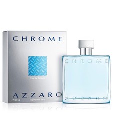 Azzaro Chrome 3.3 fl. oz Eau de Toilette Spray for Men - NEW - SEALED