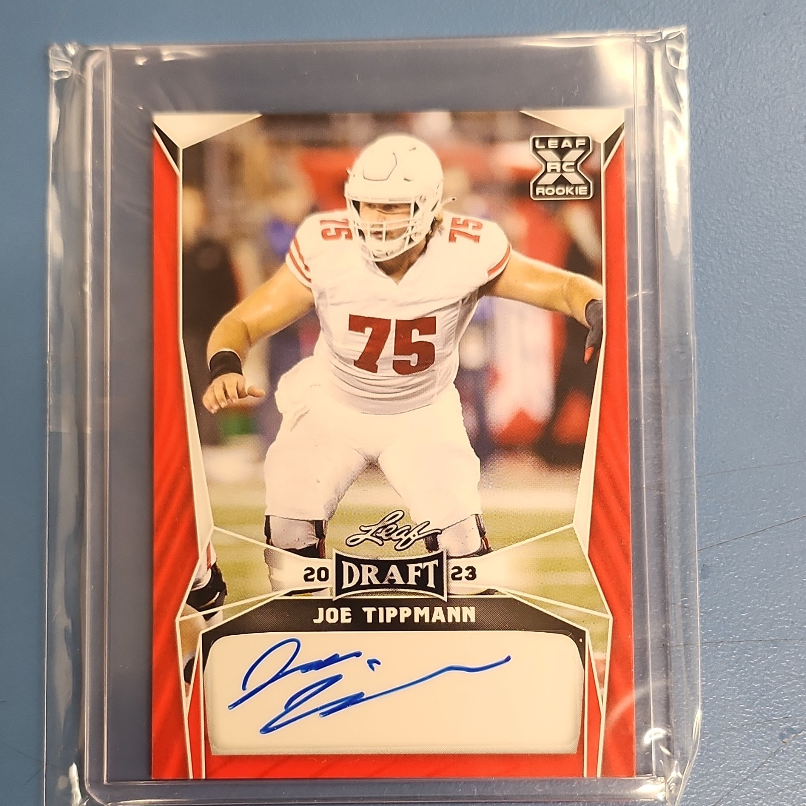 Joe Tippmann Leaf Draft Autographs #JT1 Base