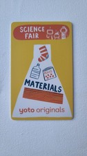 Yoto Card science fair materials