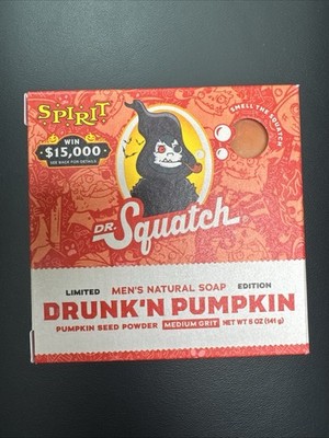 Dr. Squatch x Spirit Halloween Drunk'n Pumpkin Limited Edition Bricc Soap 2025