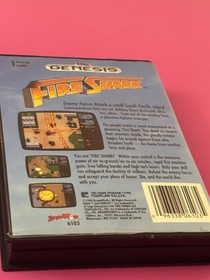 Fire Shark (Sega Genesis, 1990) Has manual and Tested
