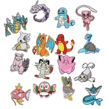 POKEMON -  Squirtle - Charizard - Charmander & More! - YOU PICK - Iron-On PATCH