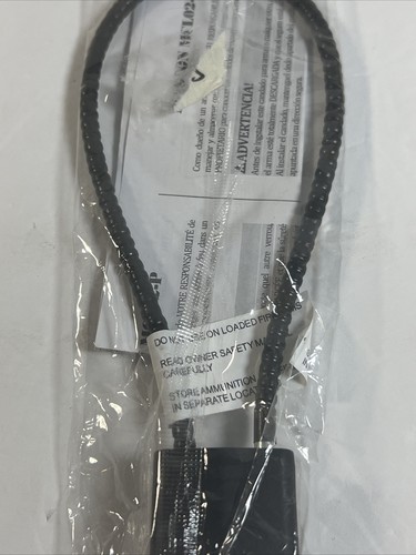 Mascon 30MM Black MCL02-P Cable Gun Lock 2 Keys and Instructions 'NEW' - Picture 5 of 8