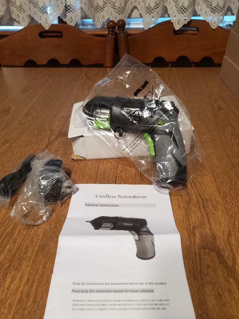 X Power Tools Cordless Screwdriver New In Box eBay