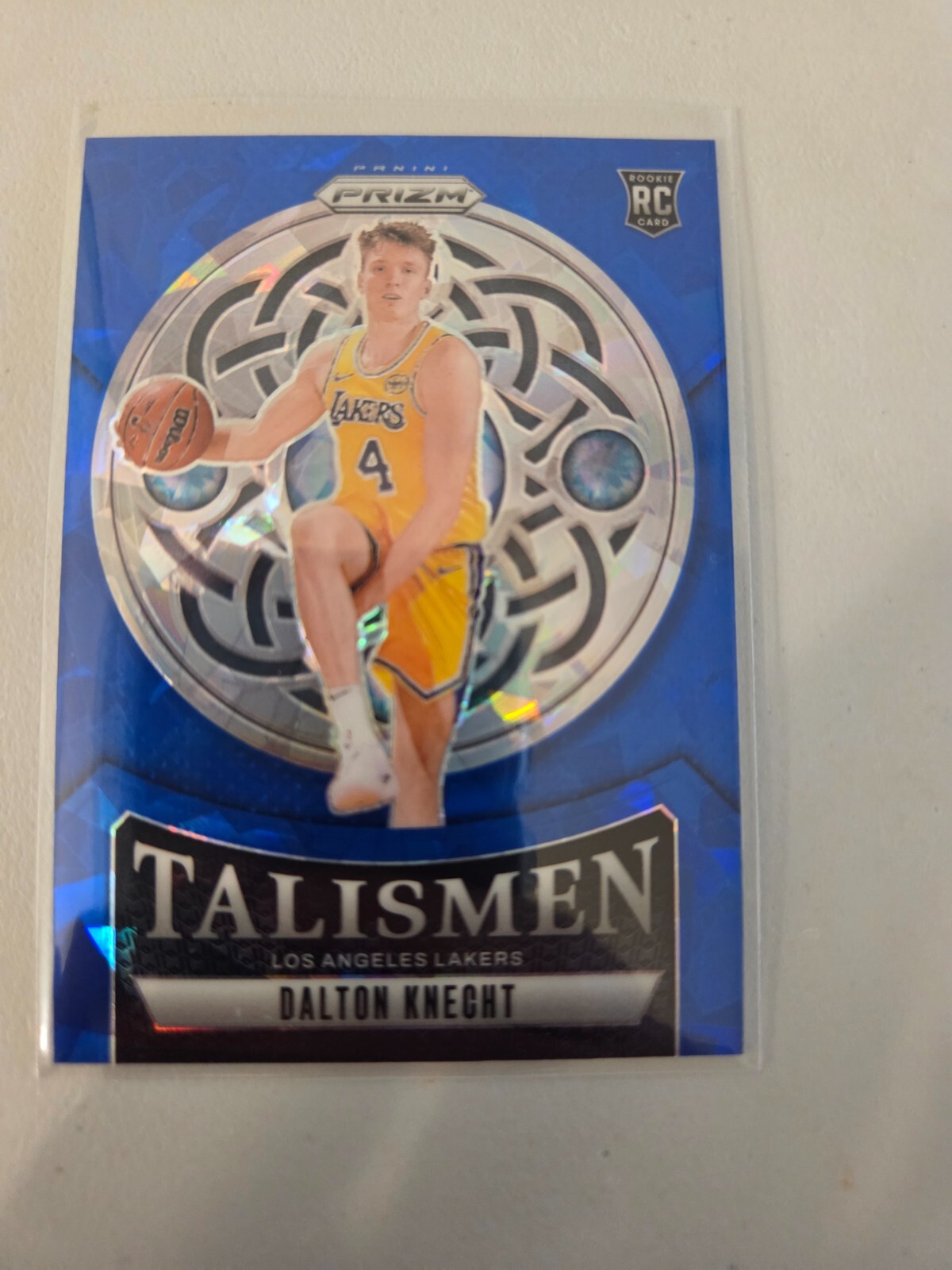 Dalton Knecht Talismen Blue Ice Rookie 52/125 2024-25 Panini Prizm Basketball