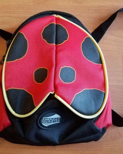 American Tourister Ladybug Backpack 10x8 - Picture 2 of 4