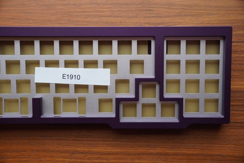 Elongate Custom Mechanical Keyboard Kit, Purple/Plum, Mini 1800, VIA/QMK (E1910) - Picture 6 of 13