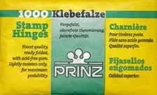Prinz Stamp Prefolded HINGES Pack of 1000