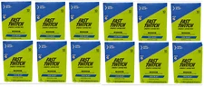 LOT OF 12 Gatorade Fast Twitch COOL BLUE Energy Drink Powder Mix 10ct bx 7/19/25