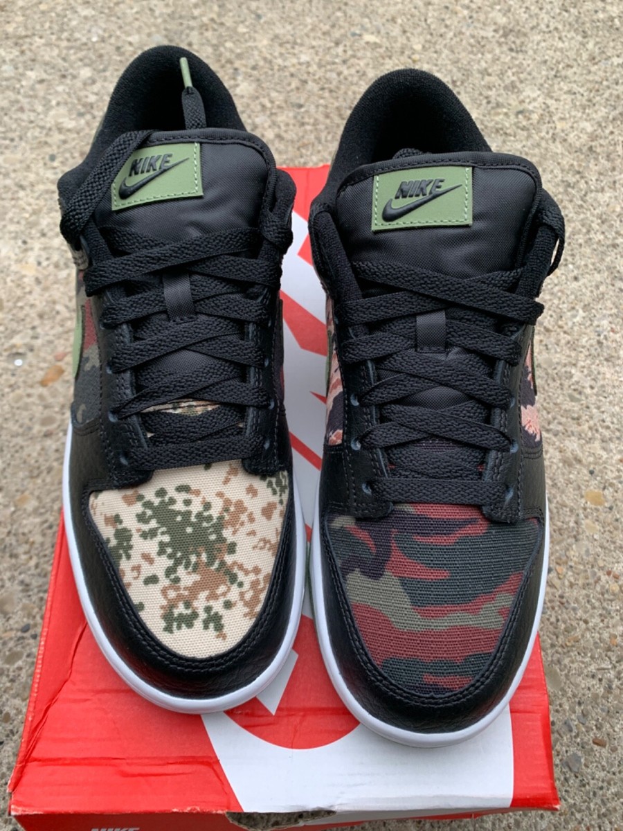 nike dunk low crazy camo release date