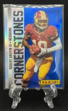 2013 Panini Monster Box Prizm Cornerstones Blue Prizm Robert Griffin III #1