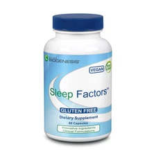 Sleep Factors 60 Capsules Nutra Biogenesis