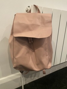 zara pink backpack