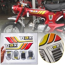 Autocollant logo emblème réservoir carburant pour Honda Dax ST70 Euro Set LR ...