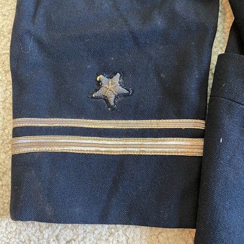 WW2 US Navy USN Officers Visor Cap and Uniform Jacket - Picture 2 of 17