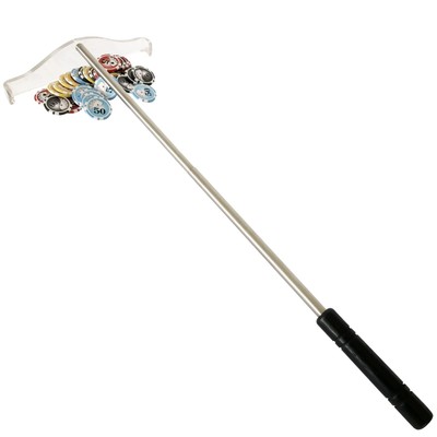 Yuanhe Deluxe Telescopic Roulette Poker Chip Rake Poker Chip Push Chips Harro...