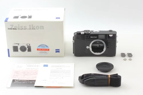 ⏯ [Top MINT in Box] Zeiss Ikon ZM Black Rangefinder 35mm Film Camera From JAPAN