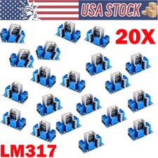 20PC LM317 DC-DC Converters Adjustable Linear Regulator Step Down Circuit Board