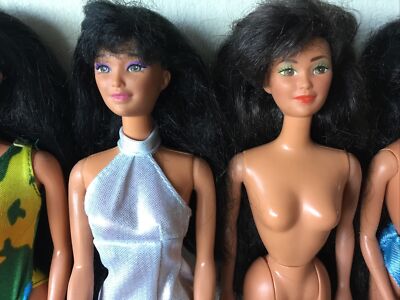 LOT OF 5 1980 BARBIE ASIAN KIRA MIKO C04 | eBay