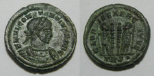 ZALDI2010 - CONSTANTINO II , CENTENIONAL , TRIER . 2,3 gramos/17 mm