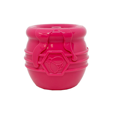 SodaPup Large Honey Pot Rubber Treat Dispenser & Enrichment Dog