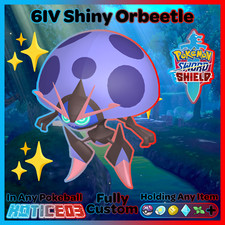 ✨ULTRA SHINY ORBEETLE✨ GIGANTAMAX 6IV +MasterBall Pokemon Sword and Shield GMAX